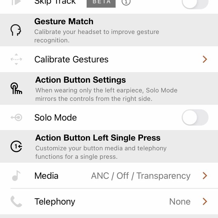 Klipsch Connect app screenshot.