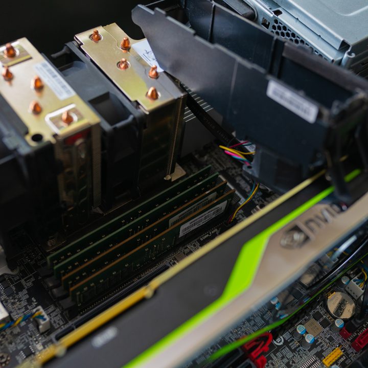 RAM inside Lenovo P620.