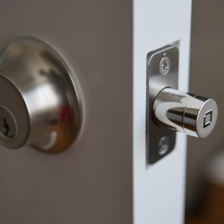 Level Lock (2021) in the locked position.