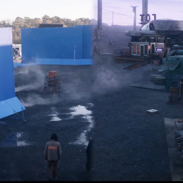 A visual effects slide from Marvel's Loki series.