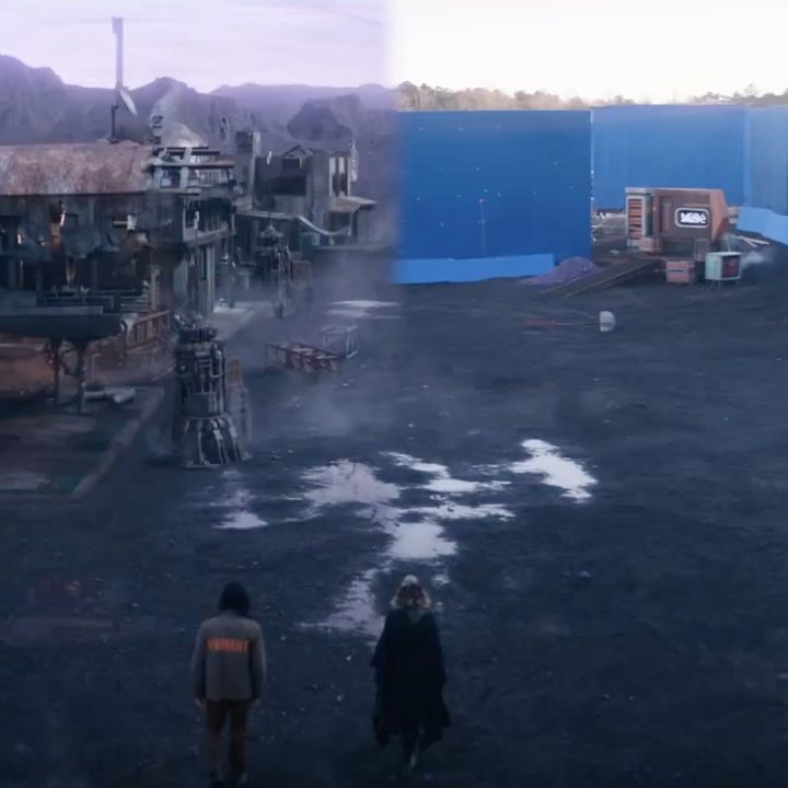 A visual effects slide from Marvel's Loki series.