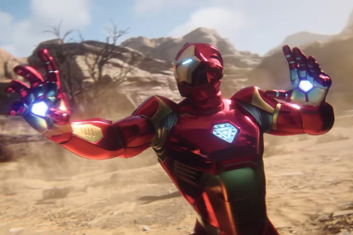 Iron Man in the Marvel's Midnight Suns trailer.