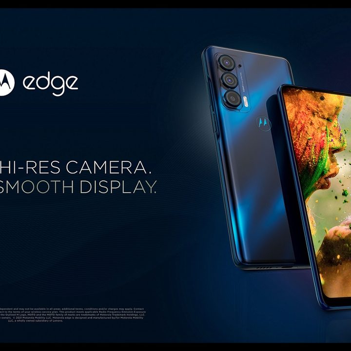 Promo shot of a Motorola Edge
