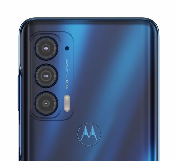 Motorola Edge camera closeup
