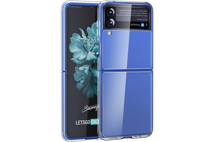 Osophter Clear Case for the Samsung Galaxy Z Flip 3.