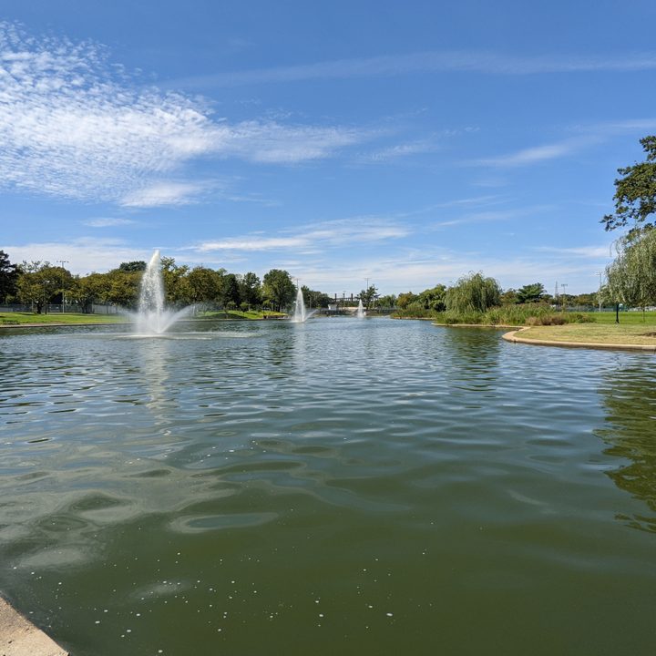 Pixel 5a lake angle shot.
