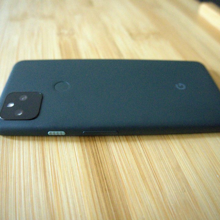Pixel 5a showing buttons on right.