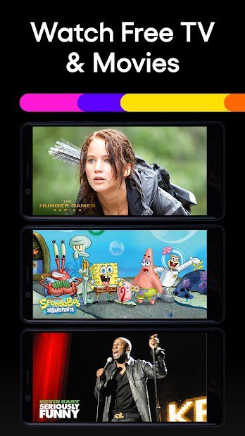 Pluto TV watch free TV and movies.