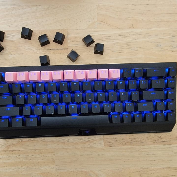 Upgrading the number row.