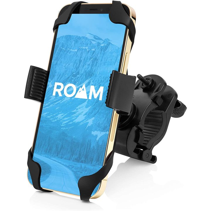Roam Universal Bike Phone Mount for Motorcycle and Bike Handlebars.