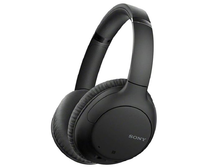 The Sony WHCH710N wireless headphones in black.