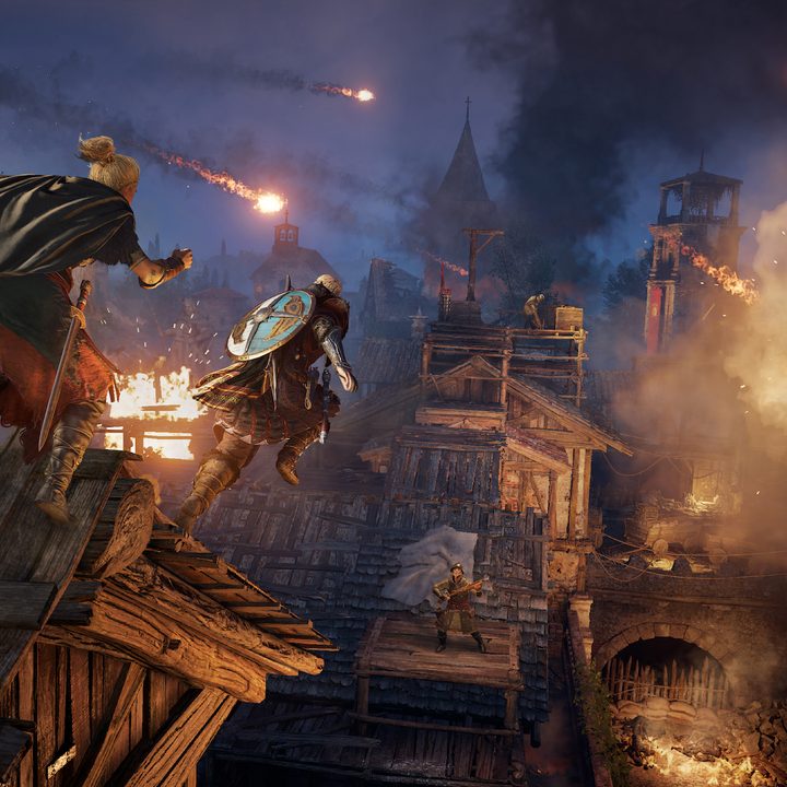 Freerunning through Paris during the siege.