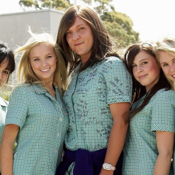 Chris Lilley and cast in Summer Heights High.