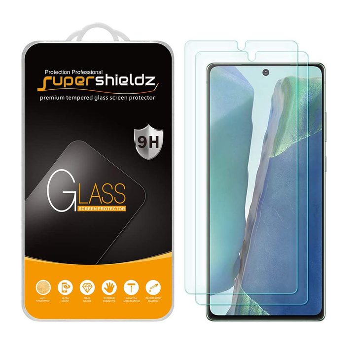Supershieldz Tempered Glass Screen Protector for Samsung Galaxy Note 20