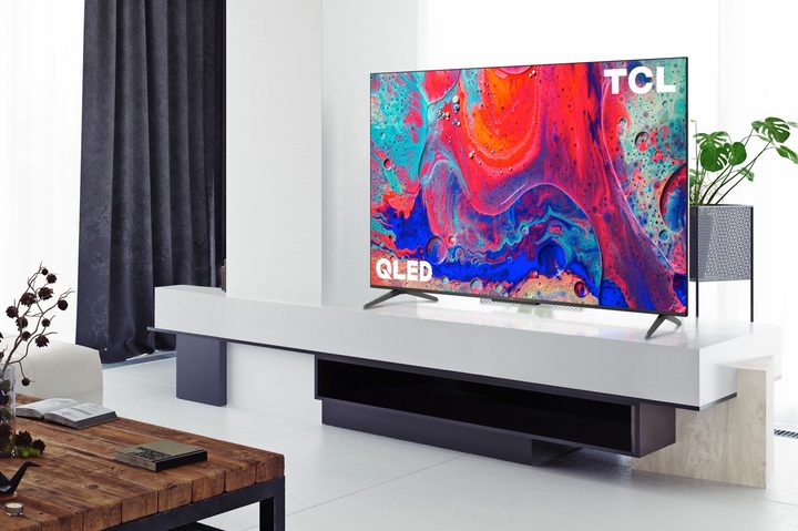 TCL's 5-Series 4K QLED Google TV.