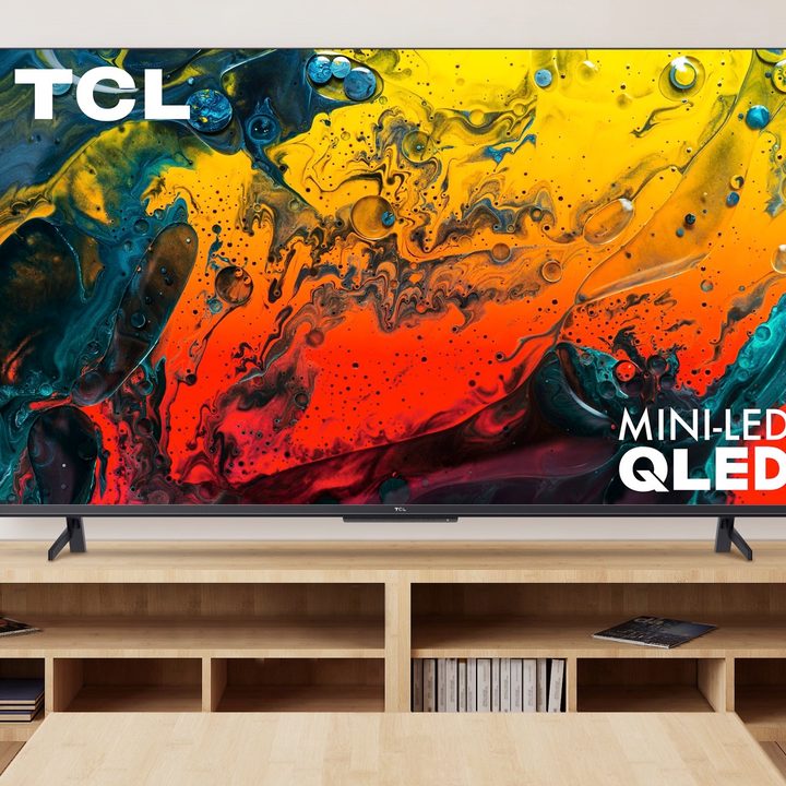 TCL's 6-Series Google TV with mini-LED backlighting.