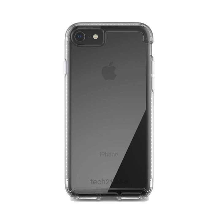 Tech21 Pure Clear Case for iPhone SE (2020).
