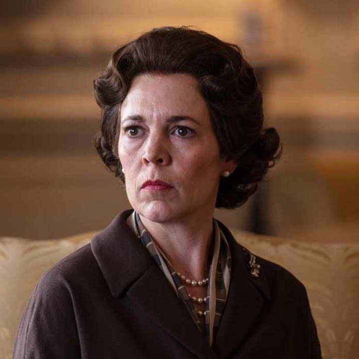 Olivia Colman as Queen Elizabeth II in a scene from The Crown.