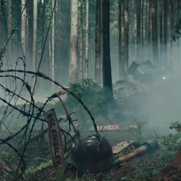 A teaser image of a WW2 battlefield in Call of Duty Vanguard.