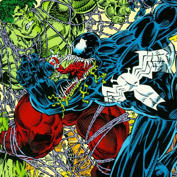 Part of the cover of Incredible Hulk Vs. Venom #1.