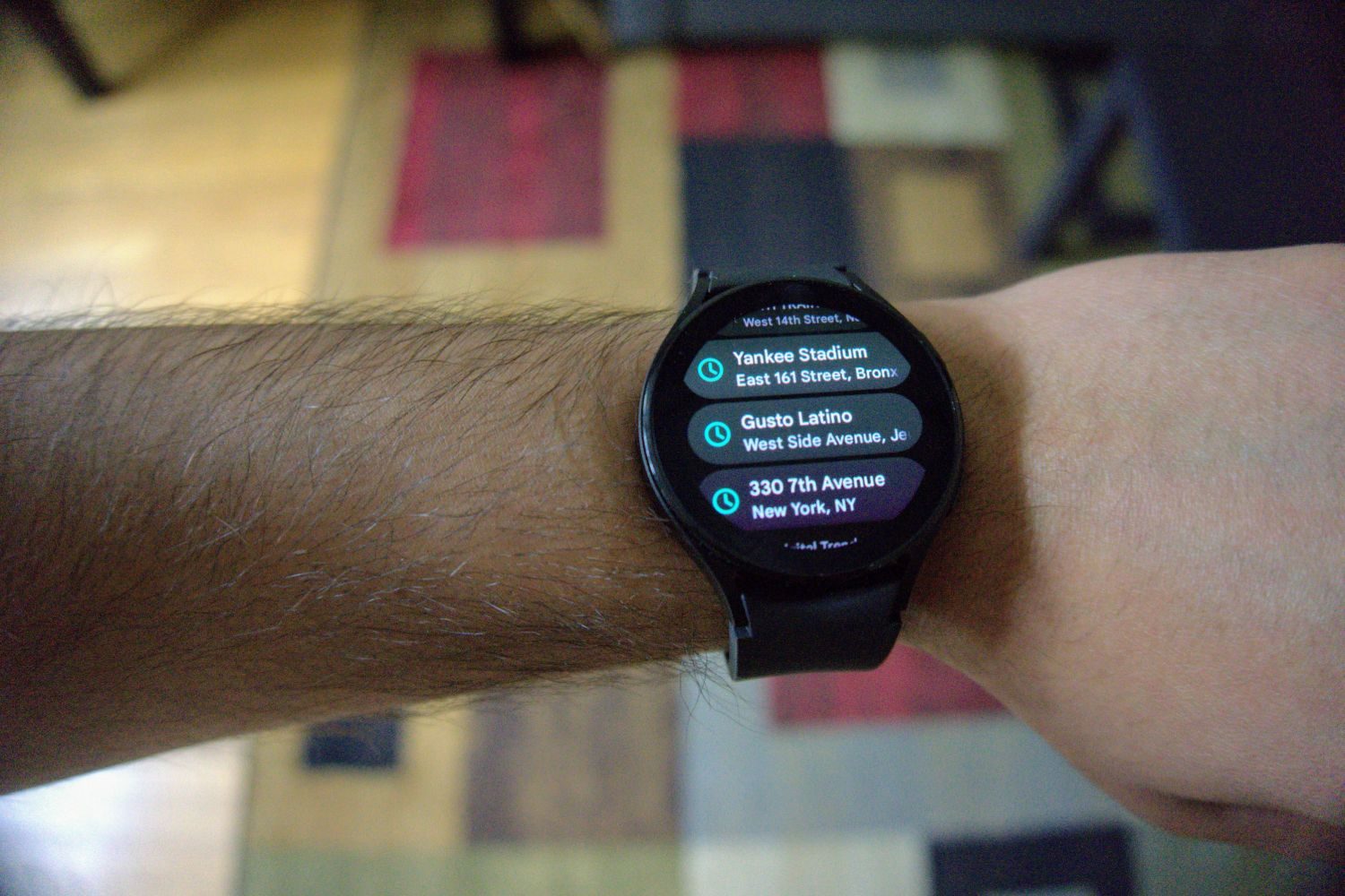 Watch 4 map directions.