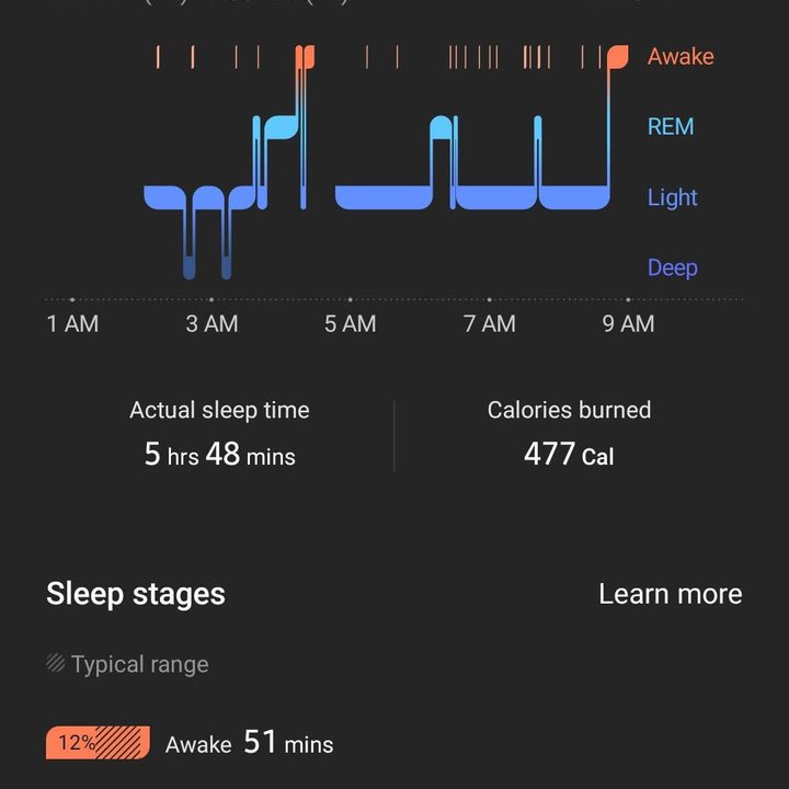 Watch 4 sleep tracking.