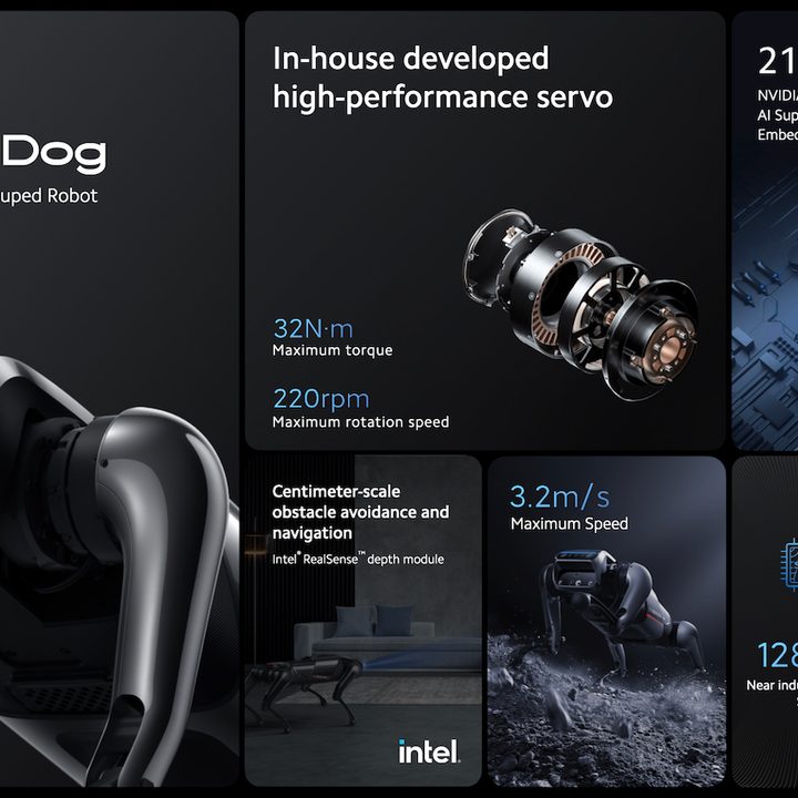 Xiaomi's CyberDog robot.