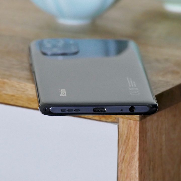 Xiaomi Redmi Note 10S from the bottom.