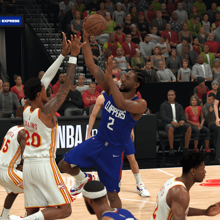 Kawhi Leonard in NBA 2K22.
