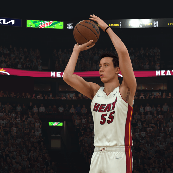 Duncan Robinson in NBA 2K22.
