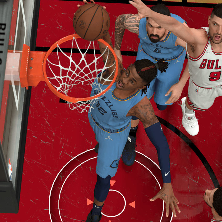 Ja Morant in NBA 2K22.