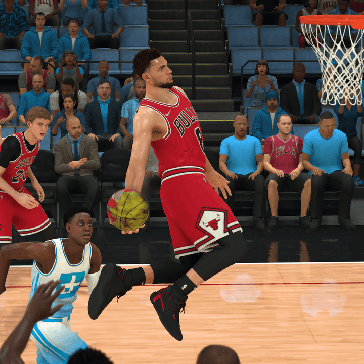 Zach Lavine in NBA 2K22.