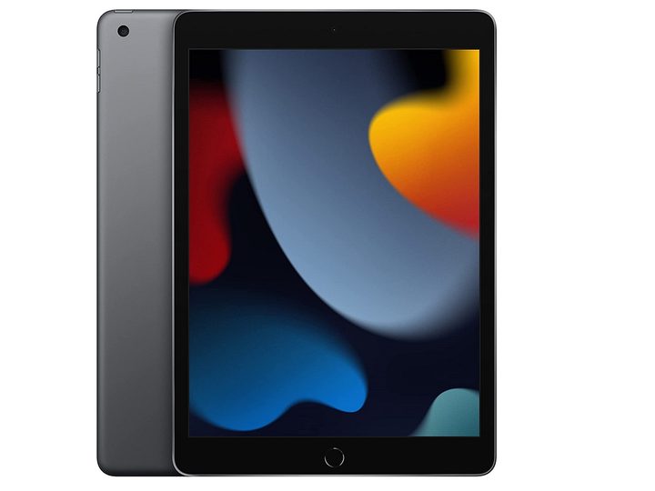 The 9th-generation iPad with a 10.2-inch screen.