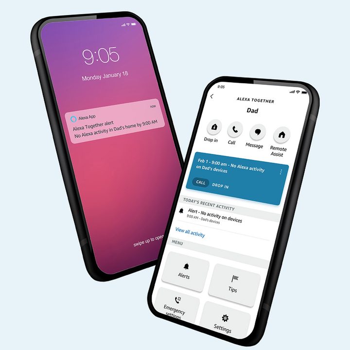 Alexa Together app.