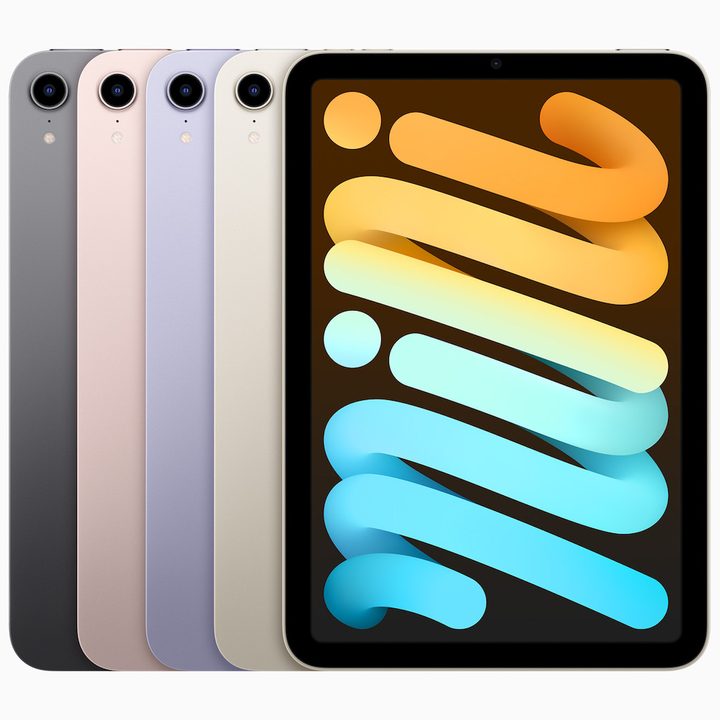 Apple iPad Mini 2021 colors.