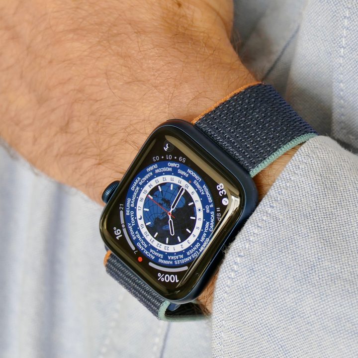 World Time watch face in WatchOS 8.