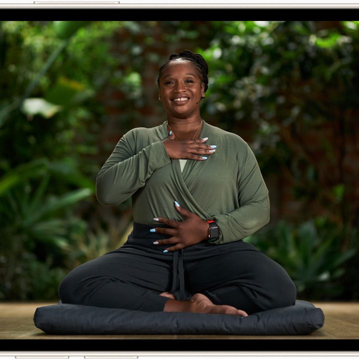 Apple Fitness Plus Meditation.