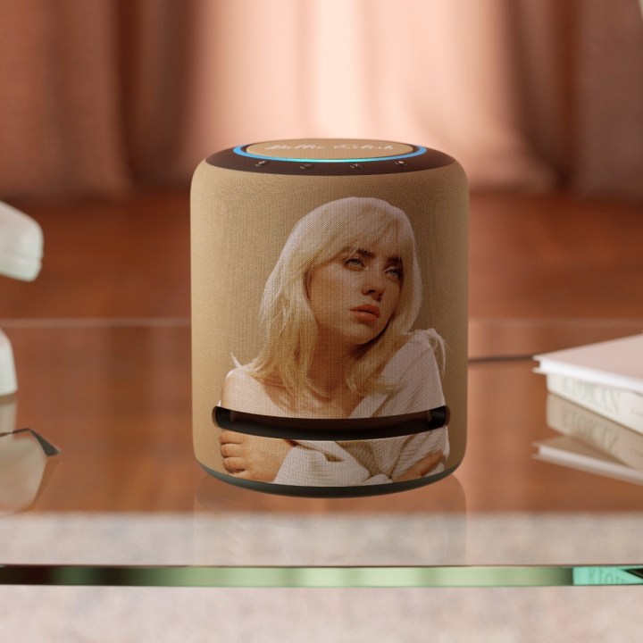 Amazon Echo Studio Billie Eilish Special Edition speaker.