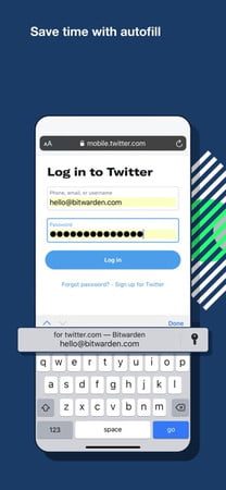 Bitwarden's password vault.