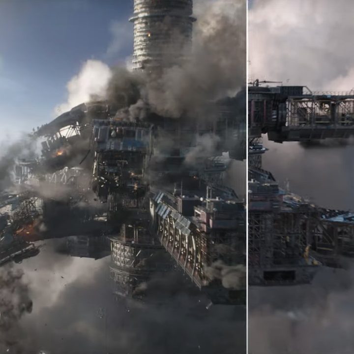 An early Red Room visual effects sequence from the making of Marvel's Black Widow movie.