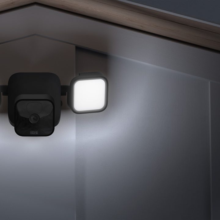 The Blink Floodlight produces 700 lumens of light.