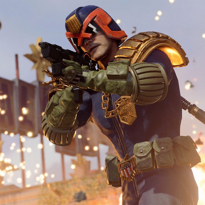 Judge Dredd in Call of Duty: Warzone.