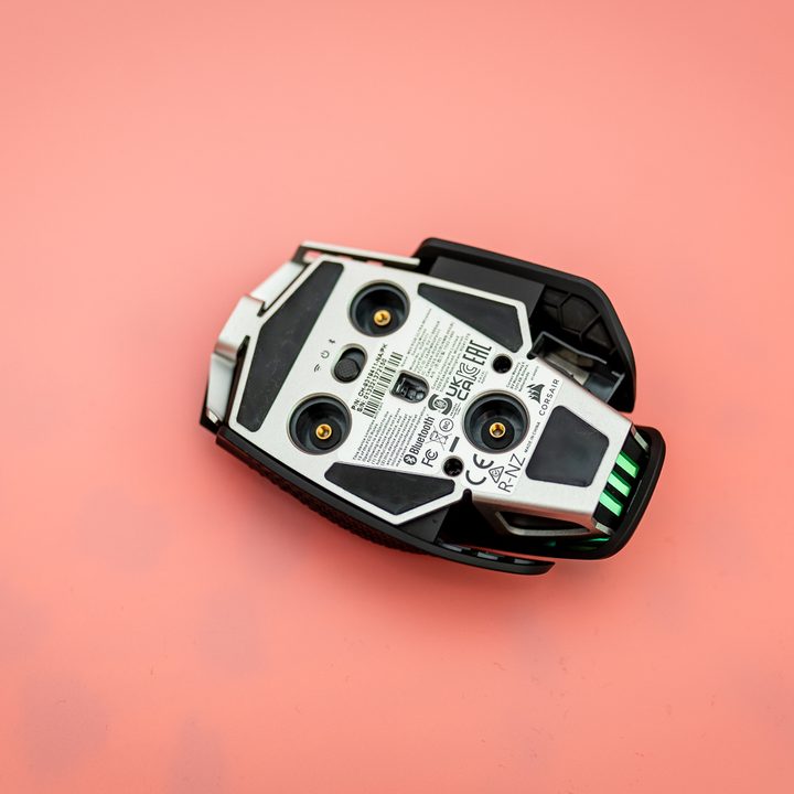 Corsair M65 Ultra Wireless sensor.