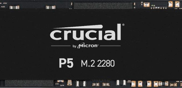 The Crucial P5 1TB SSD.
