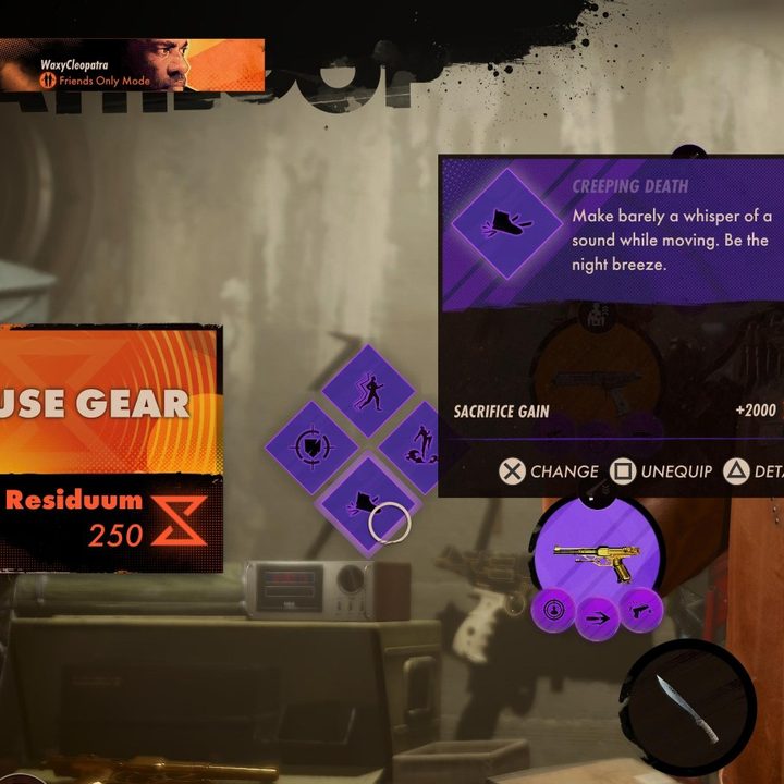 Character Trinkets in Deathloop.