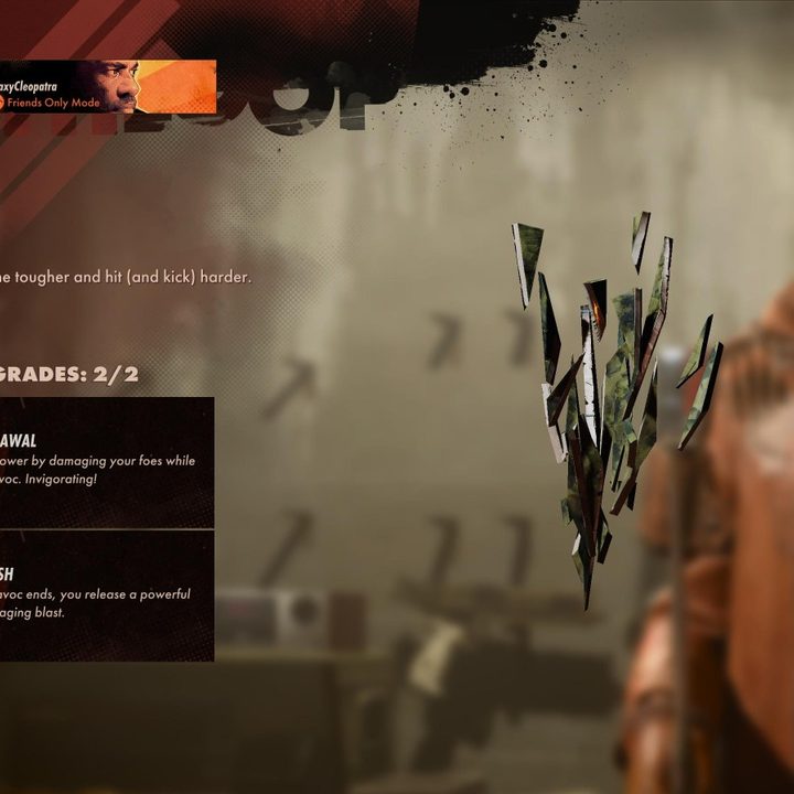 The Havoc Slab from Deathloop with upgrades.