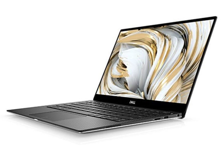 Dell XPS 13 on a white background.