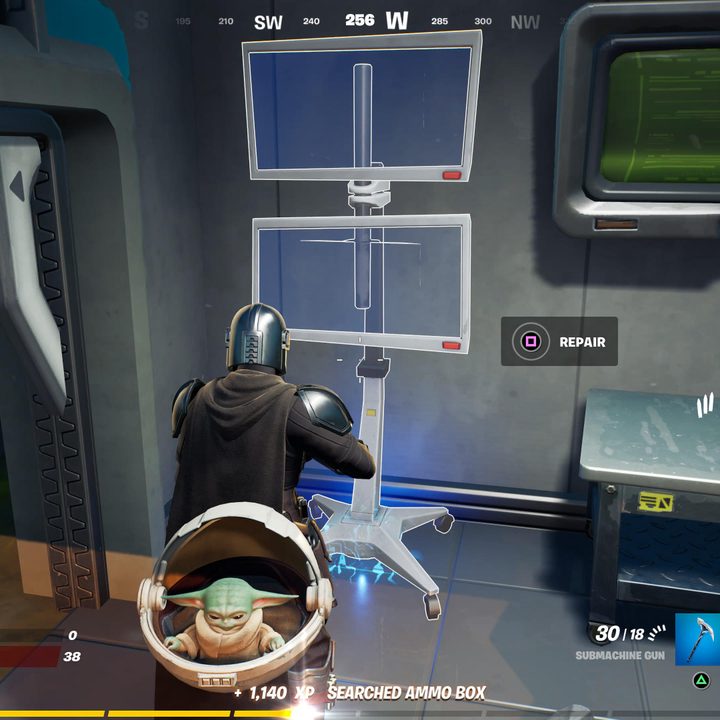 IO equipment in Fortnite.