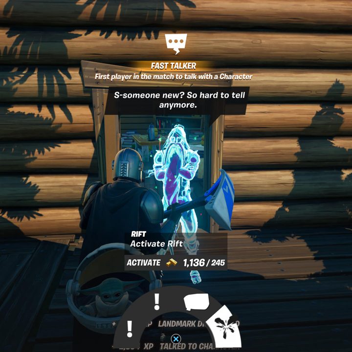 Bunker Jonesy in Fortnite.