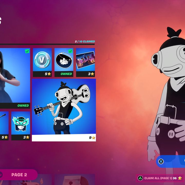 Toona Fish in Fortnite.